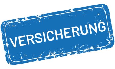 Vektör vintage Pulu Versicherung