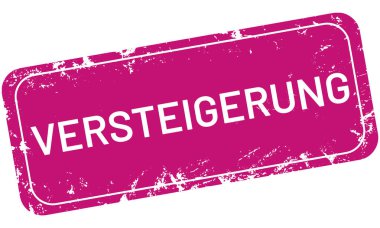 Vektör vintage Pulu Versteigerung