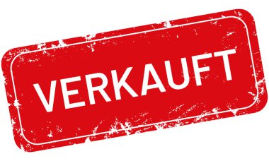 vektör vintage pul verkauft