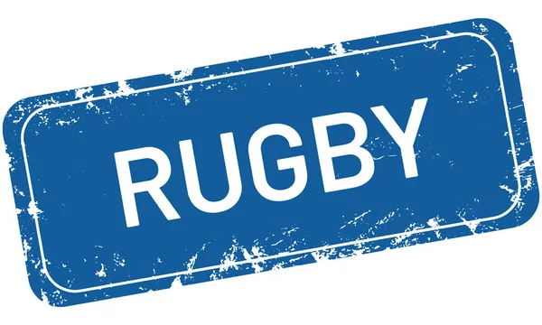 Wektor Rocznika Pieczęć Rugby — Wektor stockowy