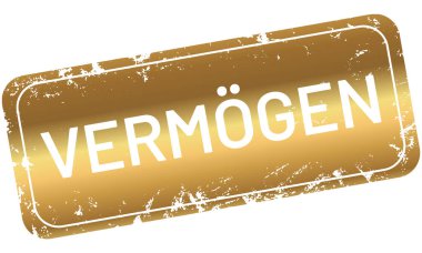 vektör retro Damga Vermoegen