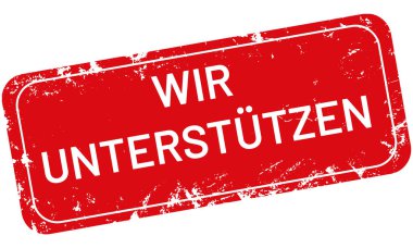 vektör Damga biz destek!