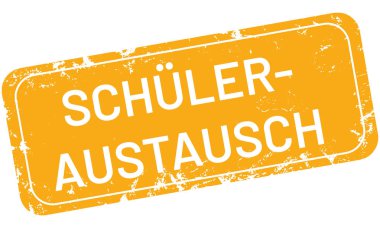 vektör Damga öğrenci değişimi