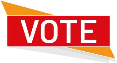 vektör modern düğme oy