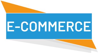 vektör modern düğme e-Ticaret
