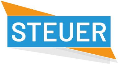 vektör modern düğme Steuer