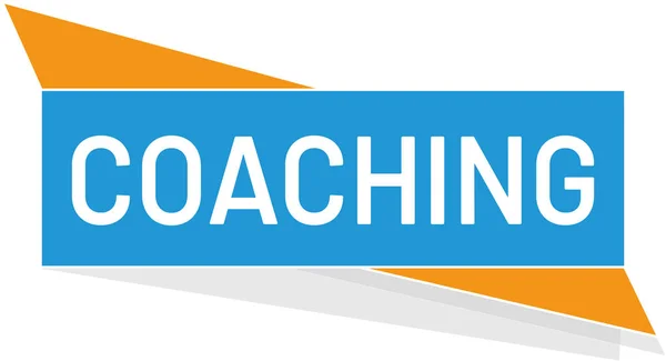 Vektor Modernes Knopf Coaching — Stockvektor