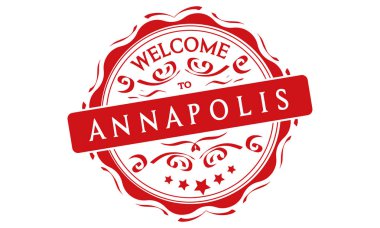 vektör Annapolis hoş geldiniz