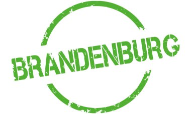 vektör Düğme yuvarlak Brandenburg