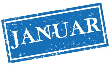 vektör Etiket Ay Ocak