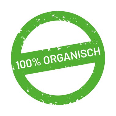 vektör web Damga % 100 organisch