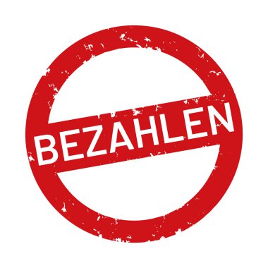 vektör web Damga bezahlen