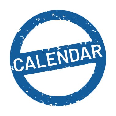 vektör web Damga Takvimi