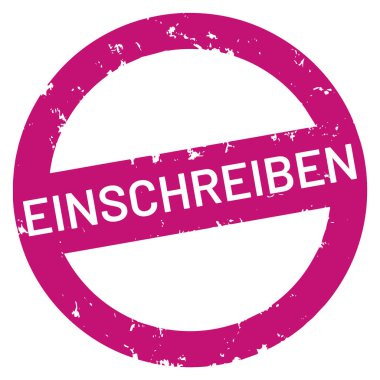 vektör web Damga Einschreiben