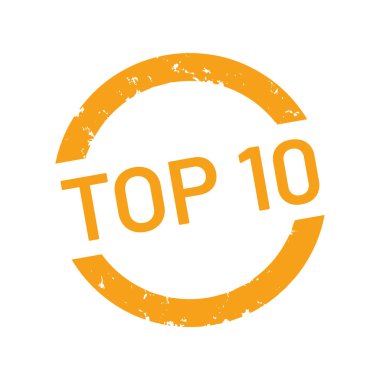 vektör web Damga Top 10