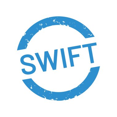 vektör web Stamp Swift