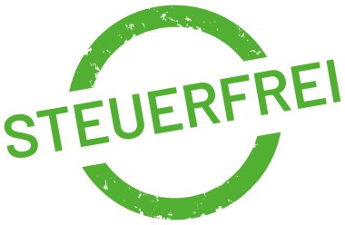 vektör web Damga Steuerfrei