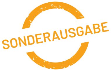 vektör web Damga Sonderausgabe