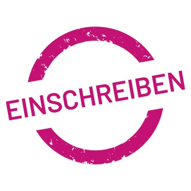 vektör web Damga Einschreiben