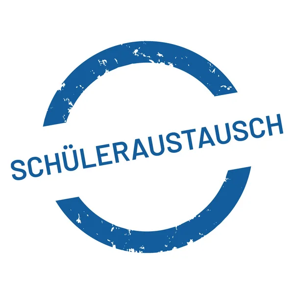Διάνυσμα Web Σφραγίδα Schueleraustesch — Διανυσματικό Αρχείο