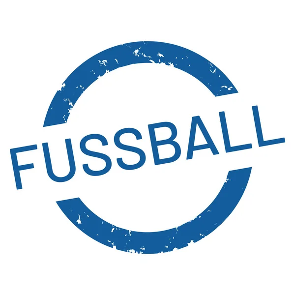 Vector Web Sello Fussball — Archivo Imágenes Vectoriales