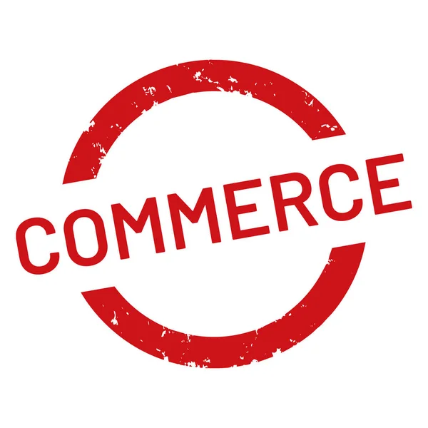 Vector Web Stamp Commerce — Stock Vector