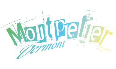 Tshirt Tasarım Bize Şehir Montpelier 