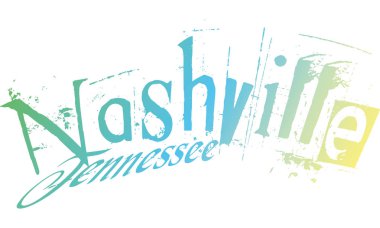 Tshirt Tasarım Bize Şehir Nashville 