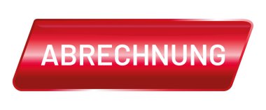 vektör Düğmesi parlak Abrechnung