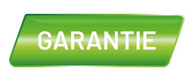 vektör Düğmesi parlak Garantie