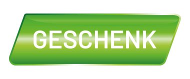 vektör Düğmesi parlak Geschenk