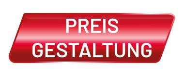 vektör Düğme parlak Preisgestaltung