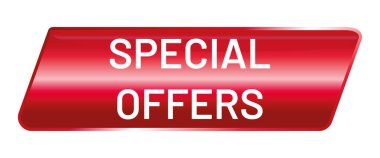 vektör Düğmesi parlak özel teklifler