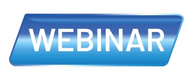 vektör Düğmesi parlak web semineri