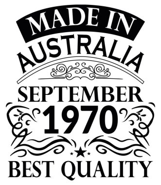 Gömlek Tasarım Avustralya Eylül 1970 made in