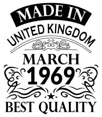 Gömlek Tasarımı Made in İngiltere Mart 1969