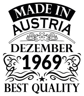 Avusturya Dezember 1969 Yapımı Gömlek Tasarımı