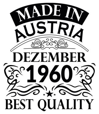 Avusturya Dezember 1960 Yapımı Gömlek Tasarımı