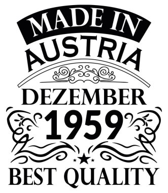 Avusturya Dezember 1959 Yapımı Gömlek Tasarımı