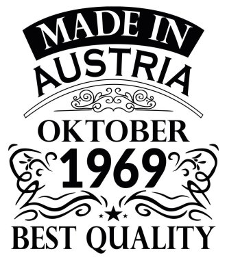 Avusturya Oktober 1969 Yapımı Gömlek Tasarımı