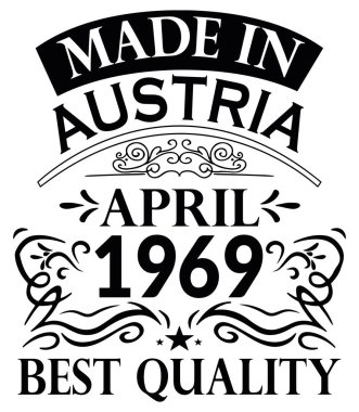 Avusturya Yapımı Gömlek Tasarımı Nisan 1969