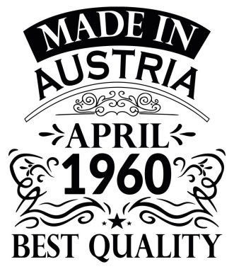 Avusturya Yapımı Gömlek Tasarımı Nisan 1960