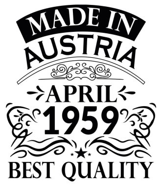 Avusturya Yapımı Gömlek Tasarımı Nisan 1959