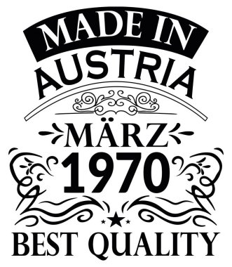 Avusturya Maerz 1970 Yapımı Gömlek Tasarımı