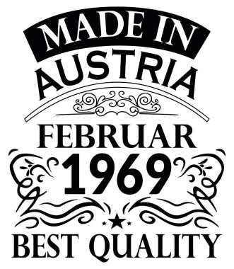 Avusturya Şubat 1969 Made ForMe Tasarım