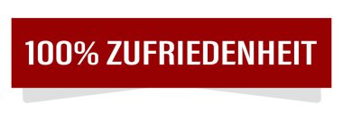 % 100 Zufriedenheit