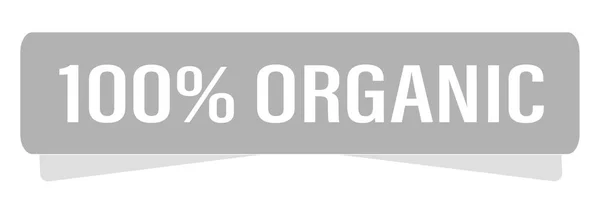100% organic — Stock Photo, Image