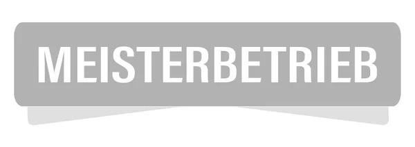 Meisterbetrieb — Fotografia de Stock