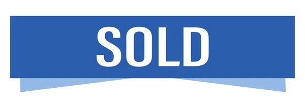 Web Button sold — Stock Photo, Image