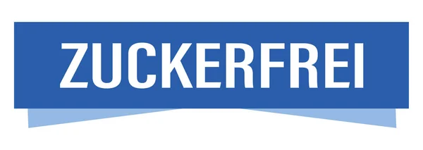 Zuckerfrei — Foto de Stock